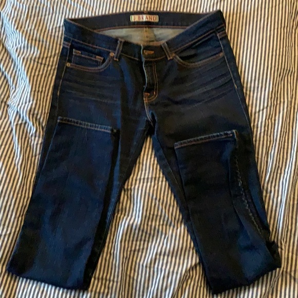 J brand ankle zip blue jeans size 27 - Picture 8 of 8